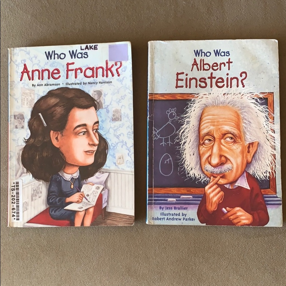 Who Was? books x2